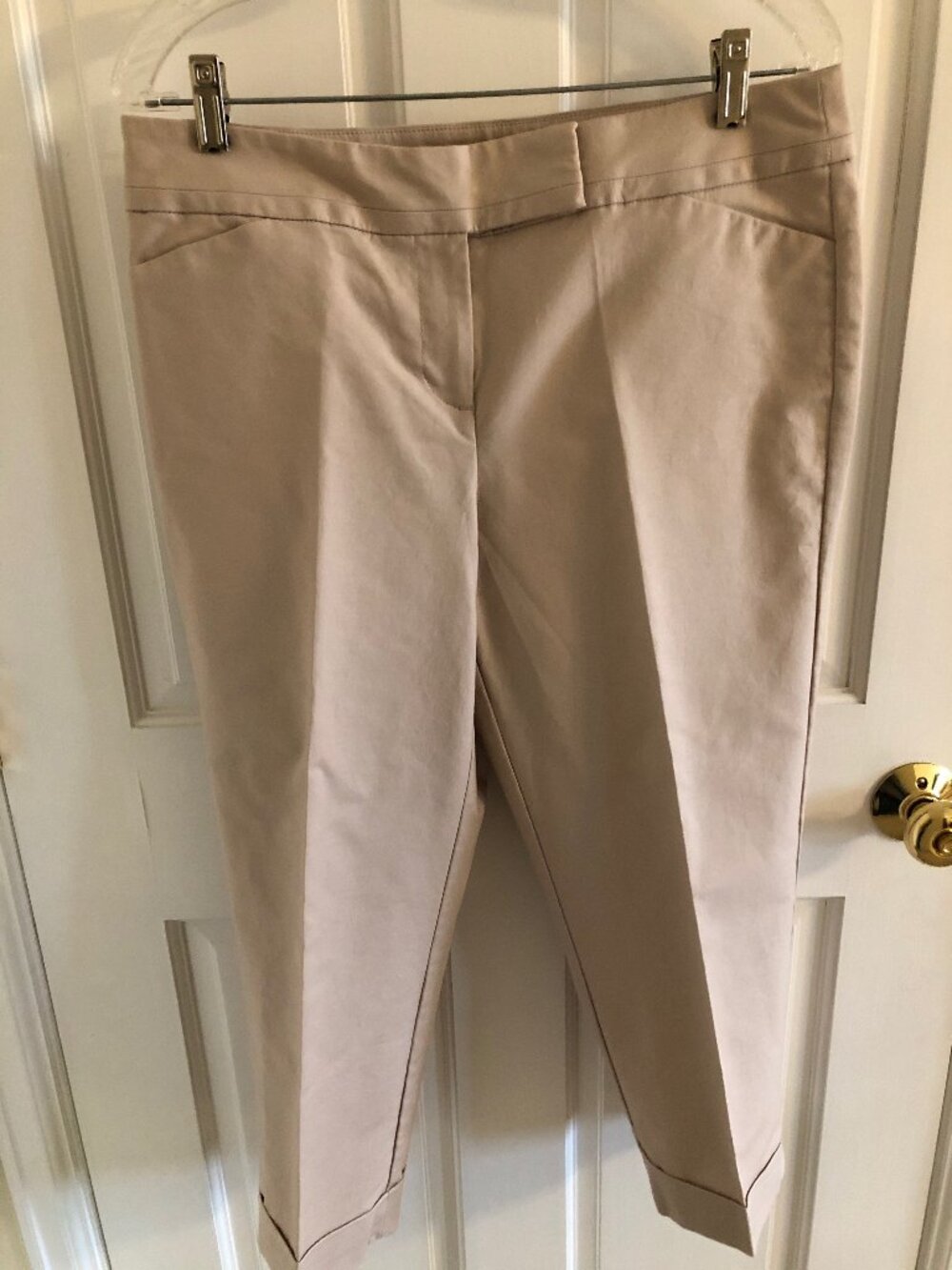 Ann Taylor Signature Women’s Khaki Capris (Orig. $89) - Size 10